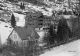 Odd Vinjes landhandel 1949. Huset bak er Vinje hotell