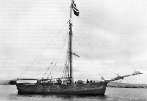 Amundsen's tiny ship, Gjøa