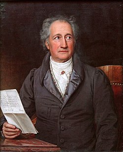 Portrett av Johann Wolfgang von Goethe